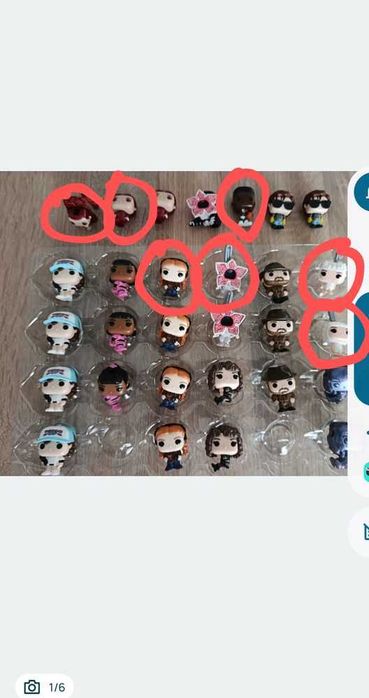 Figurki Stranger things sprzedam lub zamienię .