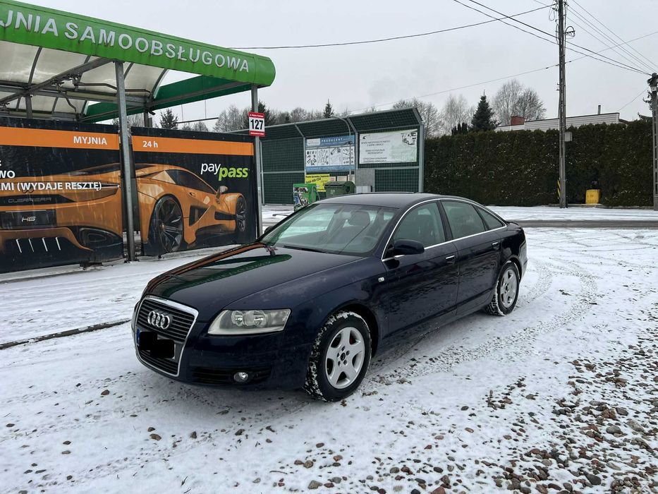 Audi A6 C6 2005 2.4 V6 177KM Sedan HAK Chrome NAVI MMI kolor Manual 6