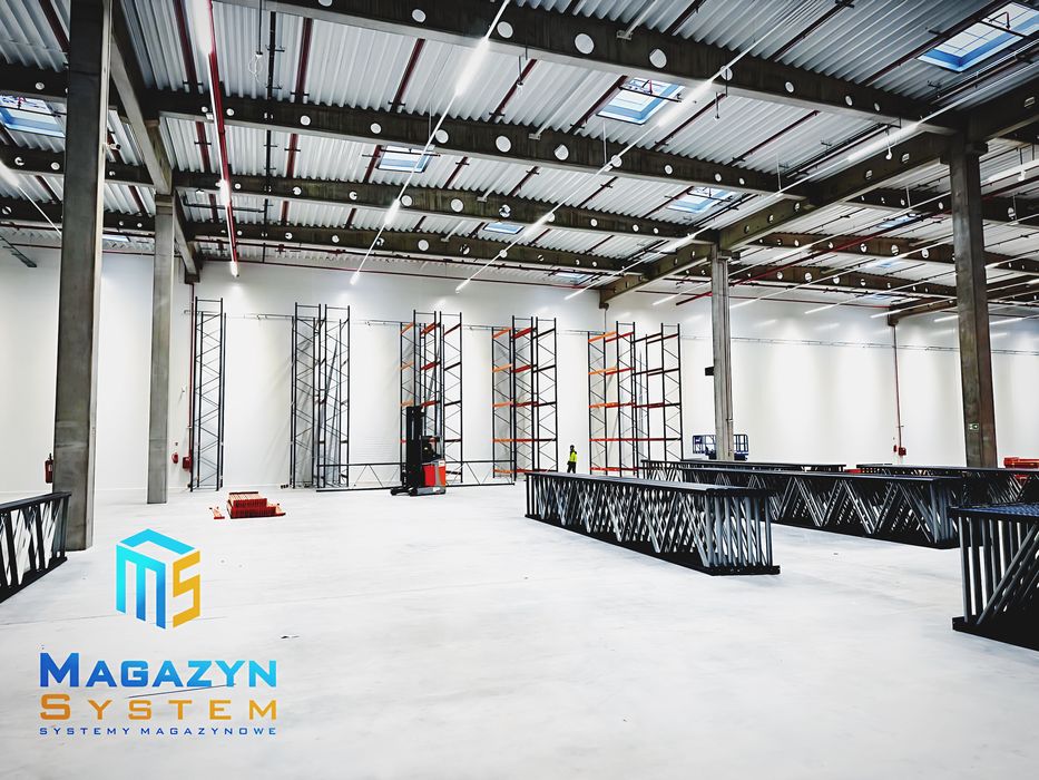 Regały paletowe magazynowe skup i sprzedaż przeglądy i serwisy