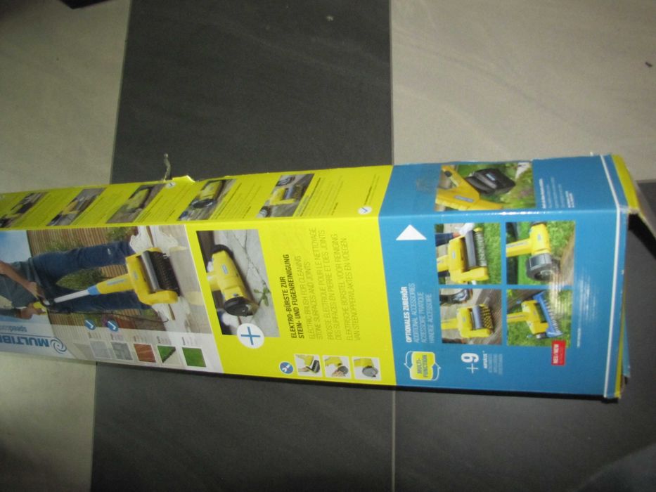 Szczotka elektryczna do czyszczenia kostki brukowej Gloria Multibrush