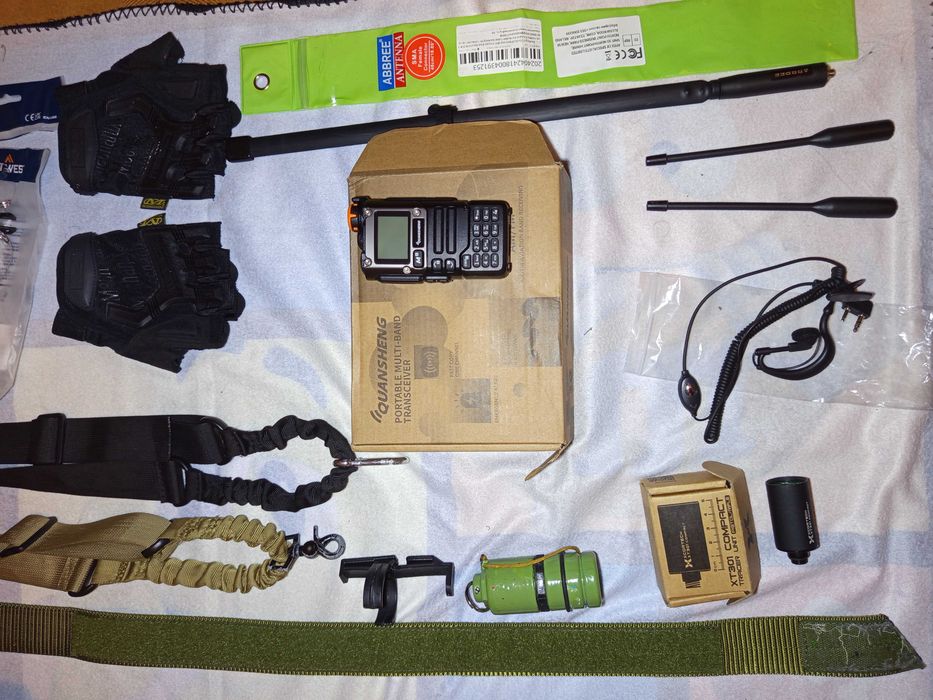 AIRSOFT colete replicas acessórios rádio