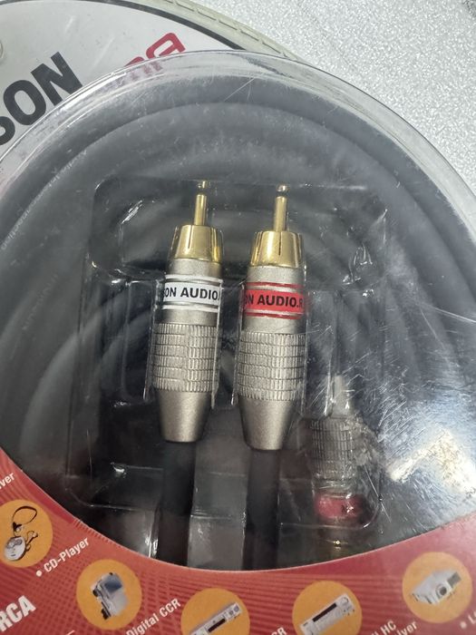 Cabos RCA Thomson novos caixa