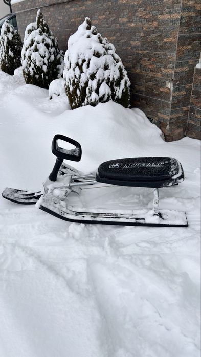 Санки з рулем, сани, чук і гек