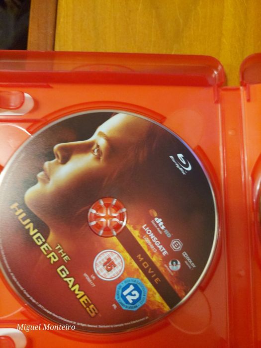 Blu Ray hunger games edição 2 discos