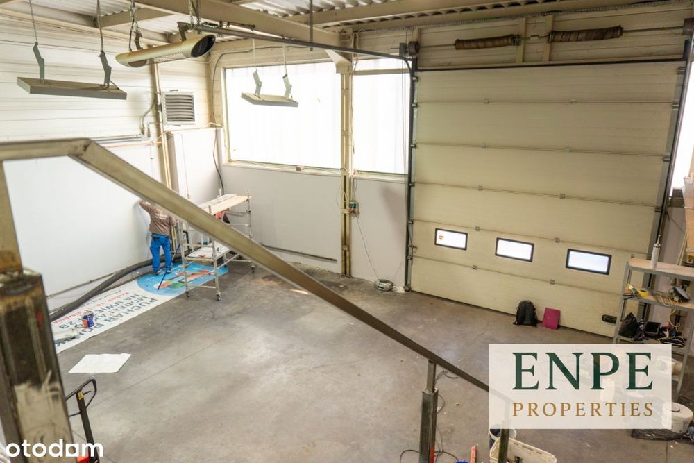 Hala z antresolą | ogrzewanie | parking