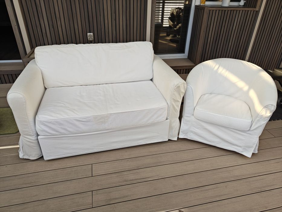 Kanapa ,sofa ,fotel komplet Ikea