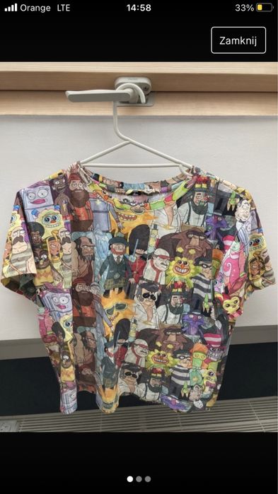 koszulka serial rick and morty