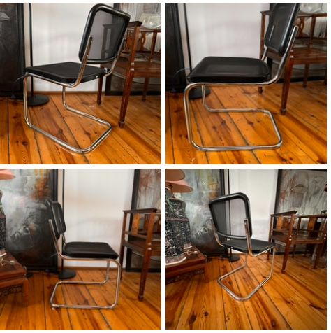 Thonet S32N Marcel Breuer krzesło Bauhaus wersja nylon vege