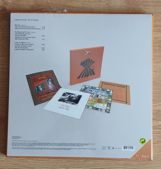 Depeche Mode A broken frame box 12 LP winyle nowe folia
