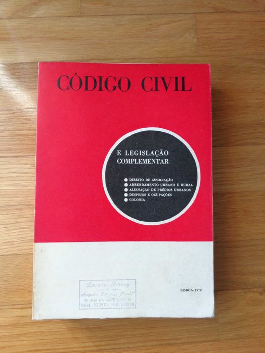 Livro - Código Civil - 197864739333506690120