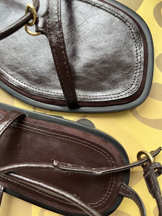 Босоніжки шоколад Zara