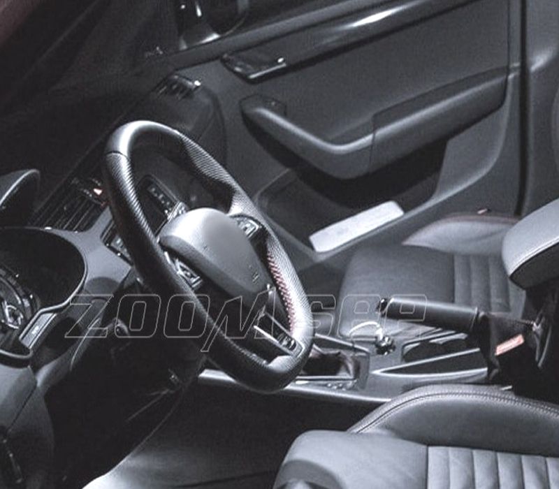KIT COMPLETO DE 12 LAMPADAS LED INTERIOR PARA SKODA OCTAVIA 2 SALÞãN MK2 MK II SEDAN RS 1Z3 05-12