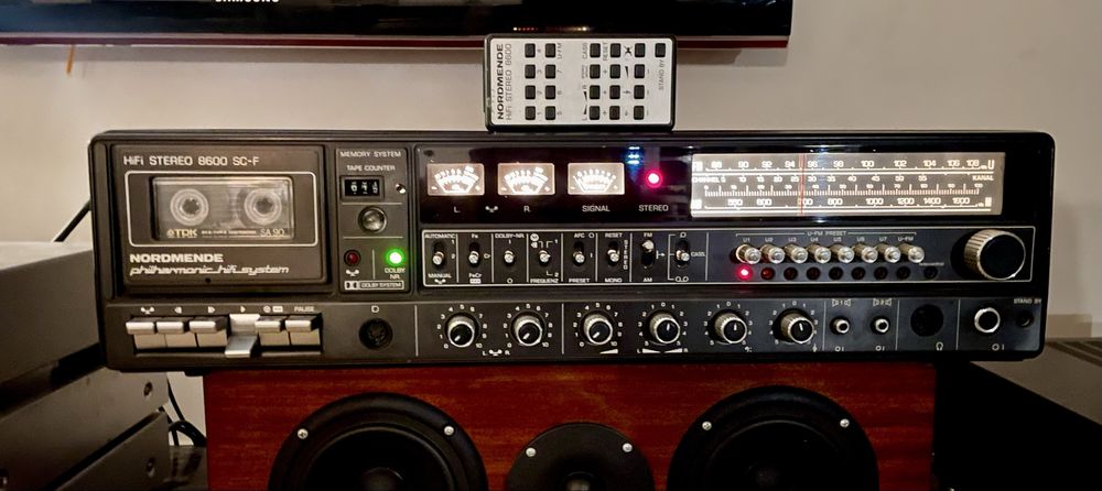 Casseiver Nordmende 8600 SC-F PILOT(! !) piekny niespotykany GWARANCJA