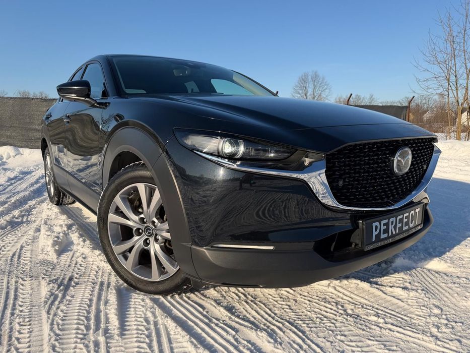 Mazda CX-30 Piękna Czarna Pantera! Grzane Fotele i Kierownica! Head UP! ASO MAZDA!