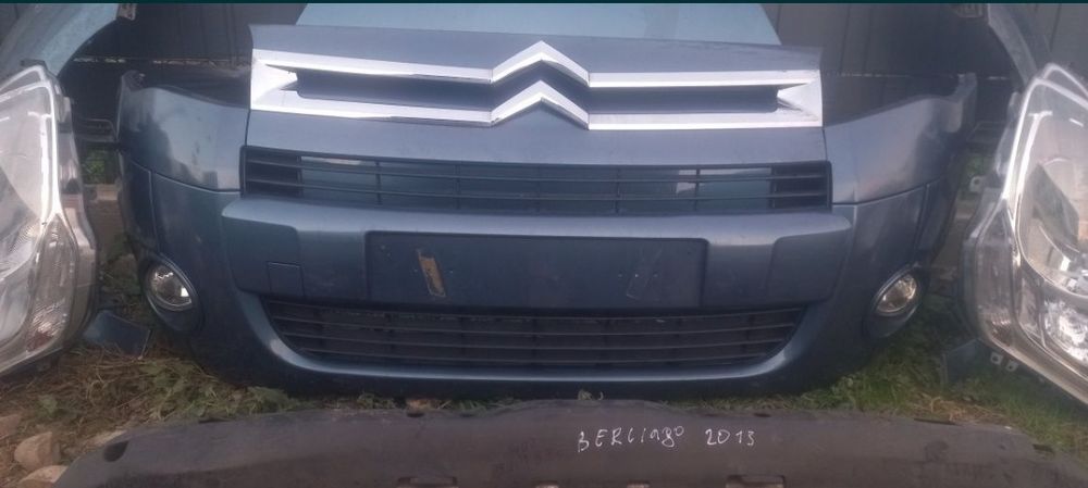 Передній бампер citroen berlingo 2009-2016 берлінго