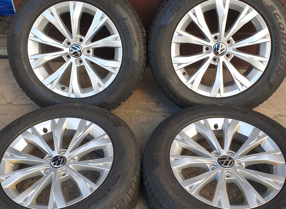 Alufelgi Volkswagen 17 5x112 7J ET 40 Felgi Montana Tiguan oryginalne