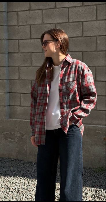 Жіноча бавовняна сорочка, різні кольри в наявності