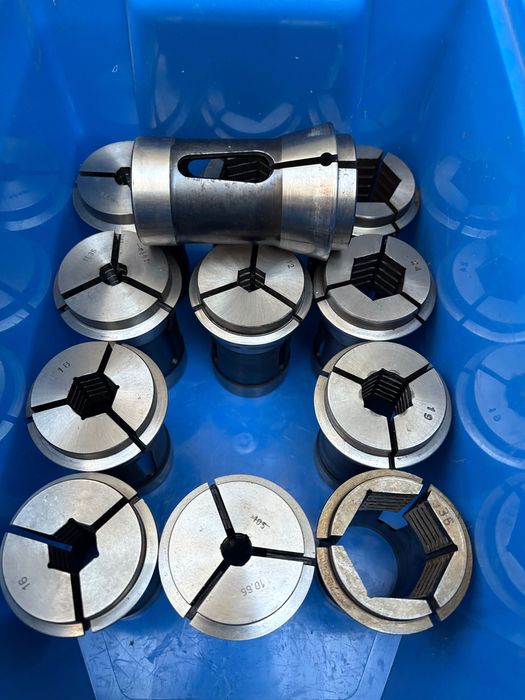 Набір цанг типу 173E для токарного верстата