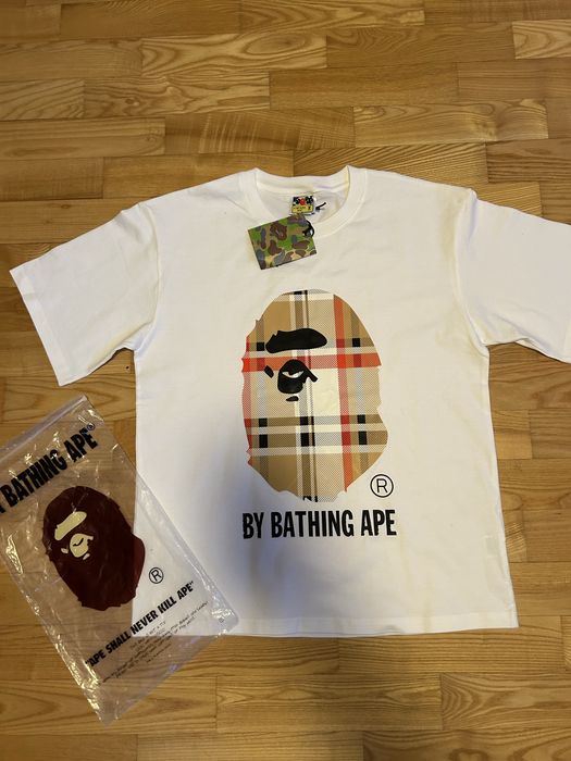 Koszulka bape x burberry