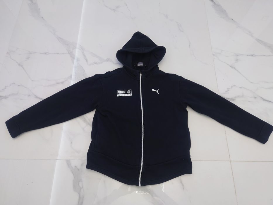 Bluza z suwakiem Puma i z kapturem
