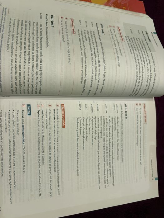 Manual Paginas 11 - Português 11 ano