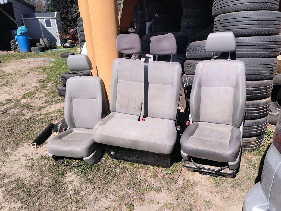Fotel dwójka pasażer VW T5 Transporter