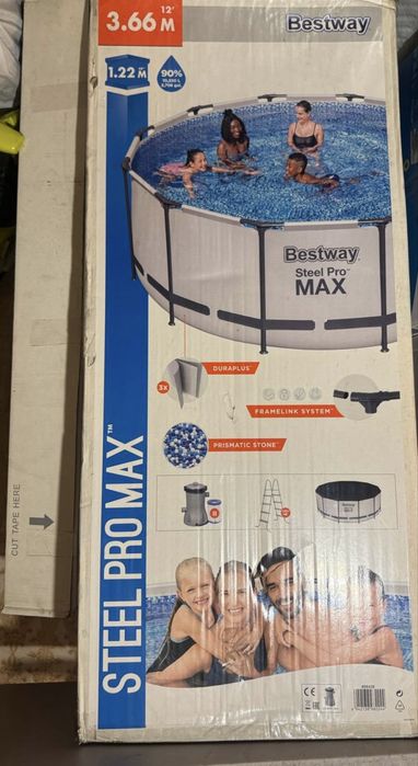 Бассейн каркасный Bestway MAX (366/122)