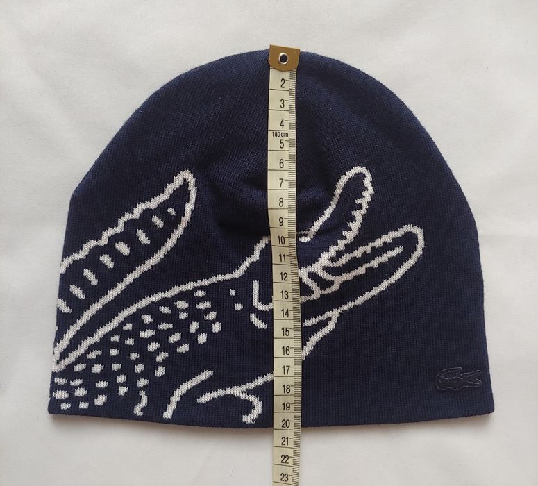 Шерстяная шапка унисекс Lacoste