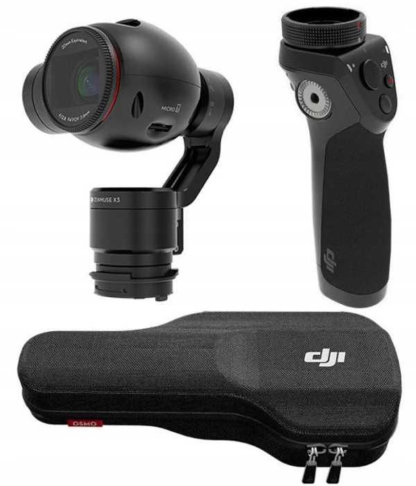 Kamera 4K - DJI OSMO Zenmuse X3 + gimbal + 4 aku