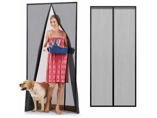 Moskitiera Magnetyczna Siatka Na Drzwi 210x100