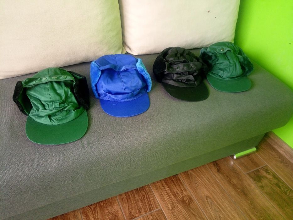 Czapka ocieplana  uszatka ,pilotka.