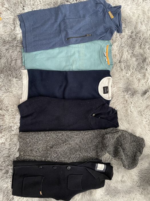 Conjunto camisolas de malha menino tam8