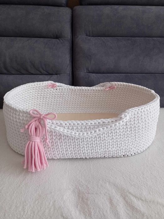 Kosz Mojżesza dla lalek niemowlaka prezent lalka łóżeczko