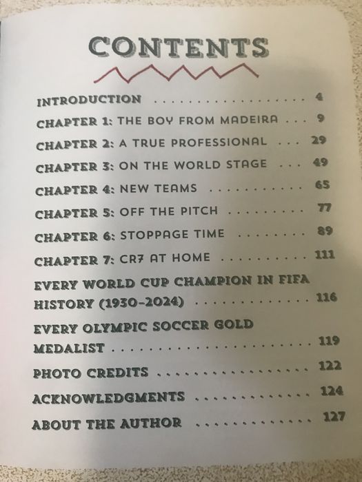 Cristiano Ronaldo livro em Inglês
