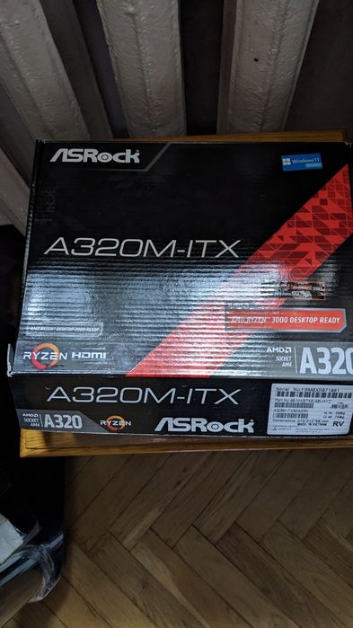 Материнська плата asrock a320m-itx: 2 500 грн. - Комплектующие и ...