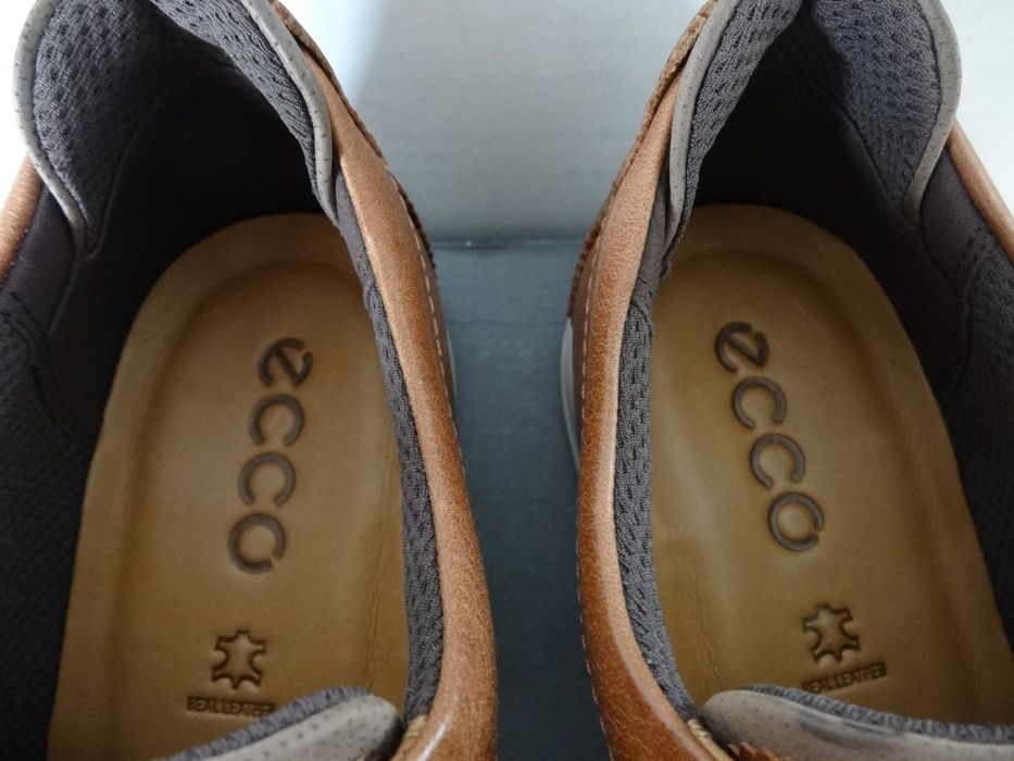 Buty ECCO COLLIN roz 43 Skóra Półbuty Męskie