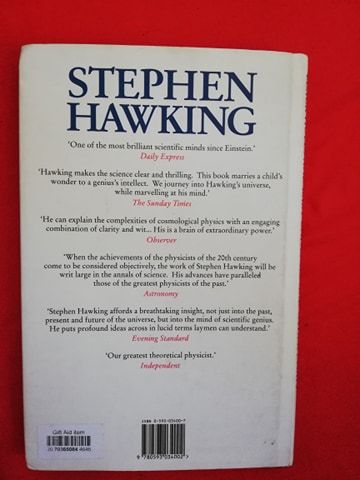 "Black Holes and Baby Universes", de Stephen Hawking (portes grátis)