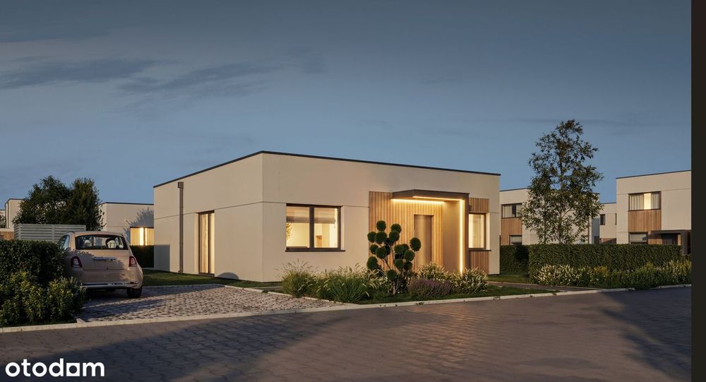 Nowy Dom z Ogrodem | 84,92 m² | działka 490m2, Żnin Dąbrowskiego