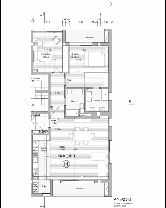 Apartamento t2 em Santa Maria da Feira