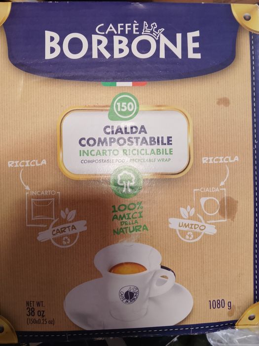 150 sztuk kawa w saszetkach Borbone włoska