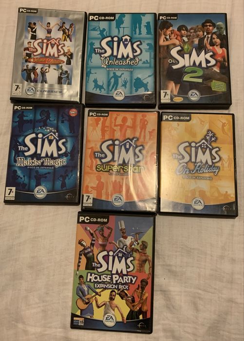 Pack jogos SIMS para PC