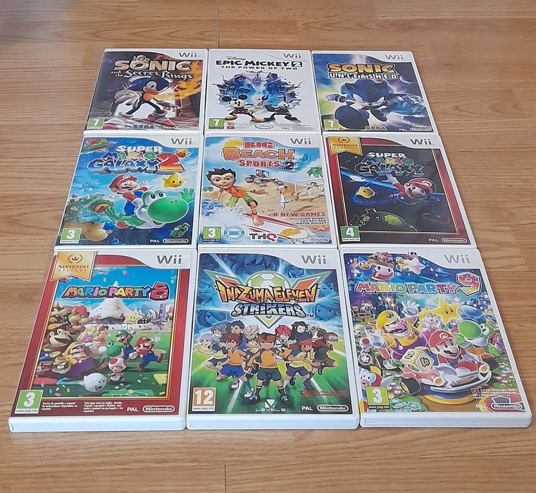 Jogos Nintendo Wii (PROMOÇÃO Wii/Wii U)