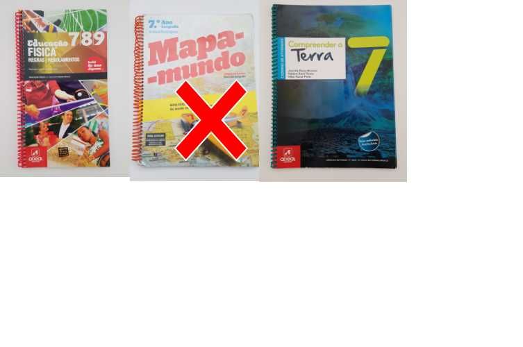 Manuais e Cadernos Atividades 7 ano Várias Editoras