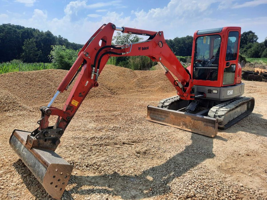 Bobcat E50 Minikoparka