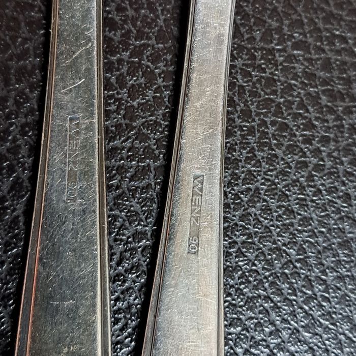 Widelczyki posrebrzane Wenz 90