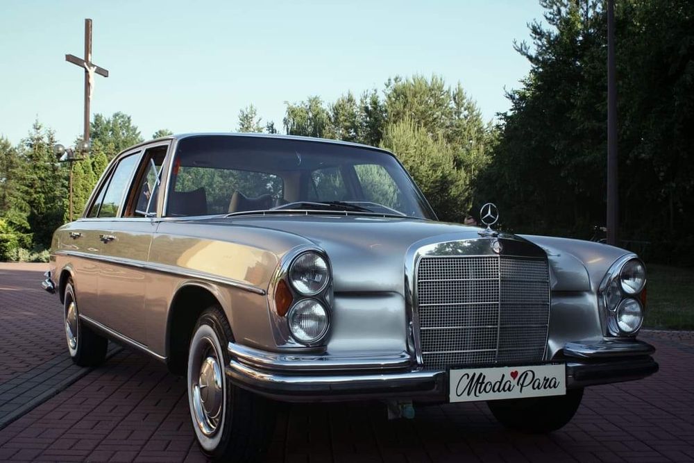 Mercedes W108 Auto do ślubu i imprezy okolicznościowe