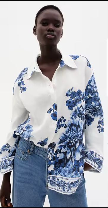 Рубашка з принтом