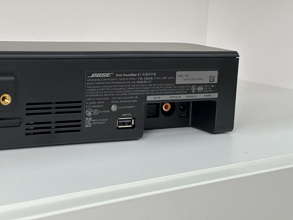 Саундбар Bose Solo Soundbar II Home Theater