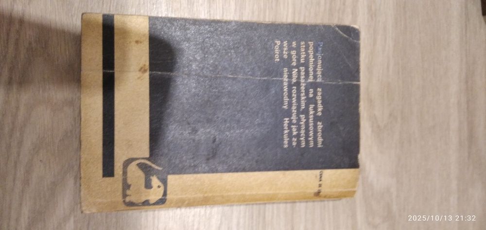 Śmierć na Nilu Agatha Christie