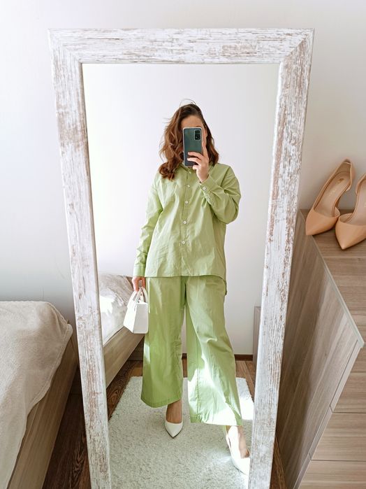 Nowy bawełniany garnitur